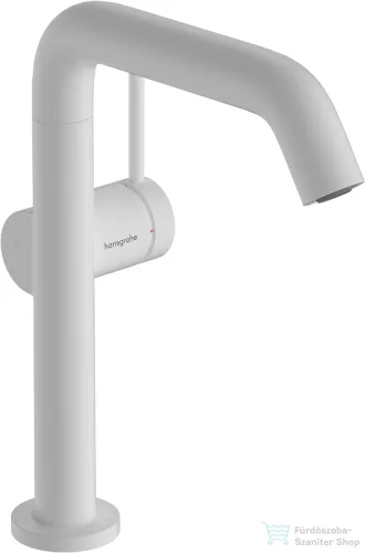 Hansgrohe Tecturis S 150 Coolstart Ecosmart+ mosdó csaptelep forgatható kifolyóval, click-clack leeresztővel,matt fehér 73360700