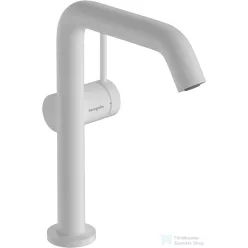   Hansgrohe TECTURIS S 210 hidegindításos, magasított mosdó csaptelep click-clack leeresztővel, matt fehér 73364700
