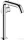 Hansgrohe TECTURIS S 240 hidegindításos, magasított mosdó csaptelep click-clack leeresztővel, króm 73373000