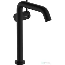   Hansgrohe TECTURIS S 240 hidegindításos, magasított mosdó csaptelep click-clack leeresztővel, matt fekete 73373670