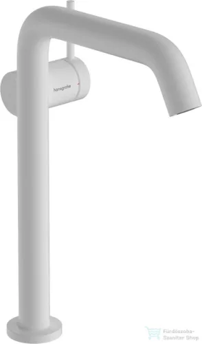 Hansgrohe TECTURIS S 240 hidegindításos, magasított mosdó csaptelep click-clack leeresztővel, matt fehér 73373700