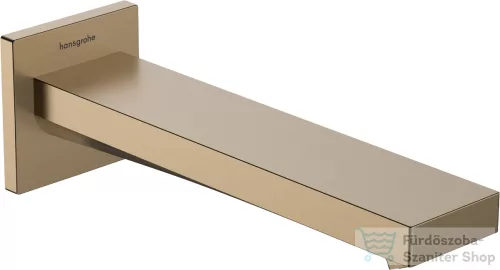 Hansgrohe TECTURIS E kádtöltő,szálcsiszolt bronz 73410140