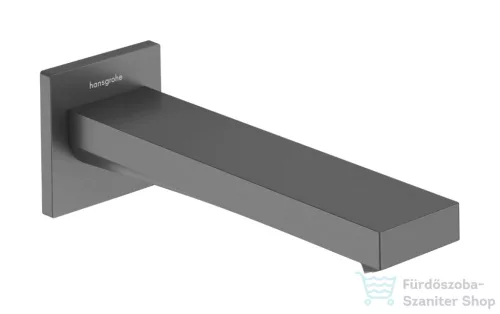 Hansgrohe TECTURIS E kádtöltő,szálcsiszolt fekete króm 73410340