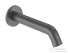 Hansgrohe TECTURIS S kádtöltő, szálcsiszolt fekete króm 73411340