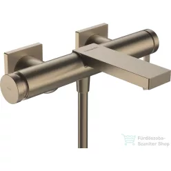   Hansgrohe Tecturis E kádtöltő csaptelep zuhanyszett nélkül,szálcsiszolt bronz 73420140