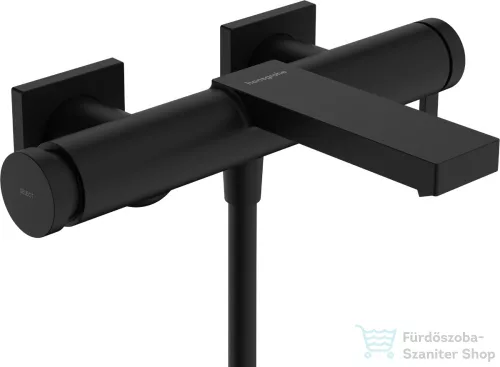 Hansgrohe Tecturis E kádtöltő csaptelep zuhanyszett nélkül,matt fekete 73420670