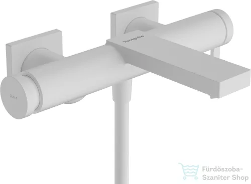 Hansgrohe Tecturis E kádtöltő csaptelep zuhanyszett nélkül,matt fehér 73420700