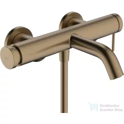   Hansgrohe Tecturis S kádtöltő csaptelep zuhanyszett nélkül,szálcsiszolt bronz 73422140