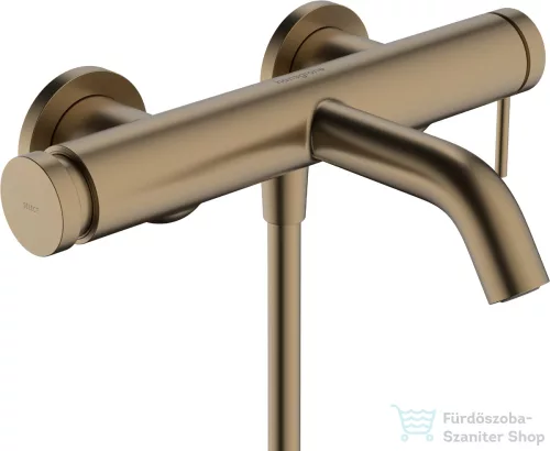 Hansgrohe Tecturis S kádtöltő csaptelep zuhanyszett nélkül,szálcsiszolt bronz 73422140