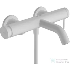   Hansgrohe Tecturis S kádtöltő csaptelep zuhanyszett nélkül,matt fehér 73422700