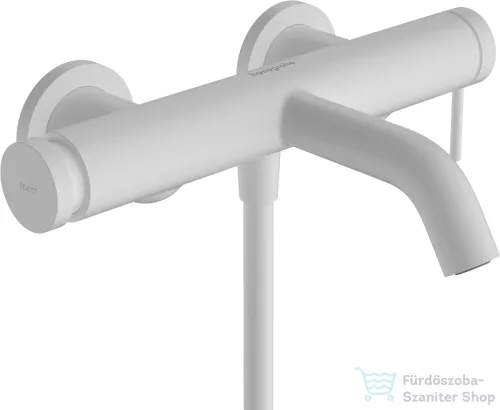 Hansgrohe Tecturis S kádtöltő csaptelep zuhanyszett nélkül,matt fehér 73422700