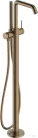 Hansgrohe Tecturis S szabadonálló kádöltő csaptelep alaptest nélkül,zuhanyszettel,szálcsiszolt bronz 73440140