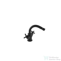   Bugnatese RODOS bidet csaptelep click-clack leeresztővel,matt fekete 7344SCNE