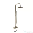 Bugnatese RODOS zuhanyrendszer 22,5 cm-es fejzuhannyal,zuhanyszettel, bronz 7347CBR