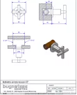 Bugnatese RODOS csempeszelep 1/2" csatlakozással,matt fekete 7360NE