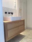 Bugnatese RODOS falsík alatti mosdó csaptelep 19 cm-es kifolyóval,leeresztő nélkül,matt fekete 7365NE