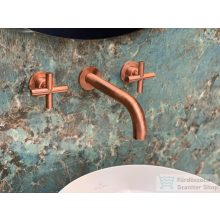   Bugnatese RODOS falsík alatti mosdó csaptelep 19 cm-es kifolyóval,click-clack leeresztővel,rame 7365SCRA