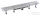 Sapho POLYSAN INDY padlóösszefolyó, inox ráccsal, superflow, DN50, 910x122x65mm (73661)