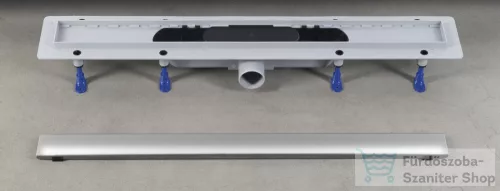 Sapho POLYSAN FLISE padlóösszefolyó, superflow, DN50, 710x122x65mm (73671)