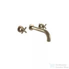 Bugnatese RODOS falsík alatti mosdó csaptelep 22 cm-es kifolyóval,click-clack leeresztővel,bronz 7369SCBR