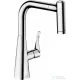 Hansgrohe METRIS M71 mosogató csaptelep 220, kihúzható zuhanyfejjel,2 jet,S-Box, króm 73800000