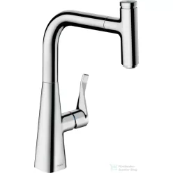   Hansgrohe METRIS Select M71 240 kihúzható fejes mosogató csaptelep,SBox, króm 73802000