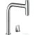 Hansgrohe METRIS Select M71 2 lyukú kihúzható fejes mosogató csaptelep 1 jet,SBox, króm 73804000