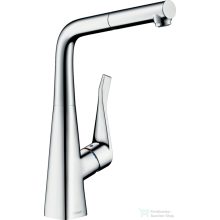   Hansgrohe METRIS M71 320 kihúzható fejes mosogató csaptelep,SBox, króm 73812000