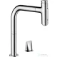 Hansgrohe TALIS M71 egykaros 2 lyukú mosogató csaptelep kihúzható fejjel, króm 73818000