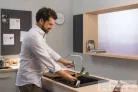 Hansgrohe TALIS M71 egykaros 2 lyukú mosogató csaptelep kihúzható fejjel, króm 73818000