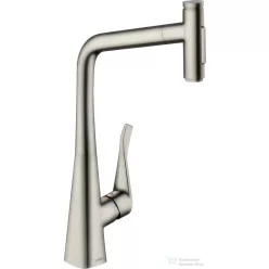   Hansgrohe METRIS Select M71 M7117-H320 egykaros mosogató csaptelep, nemesacél felület 73820800