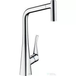   Hansgrohe METRIS Select M71 320 Eco kihúzható fejes mosogató csaptelep,2 jet,SBox, króm 73824000