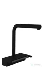 Hansgrohe AQUANO SELECT M81 2 jet S-Box mosogató csaptelep kihúzható fejjel, matt fekete 73830670