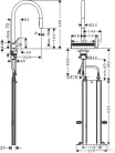 Hansgrohe AQUANO SELECT M81 3 jet S-Box mosogató csaptelep kihúzható fejjel, króm 73831000