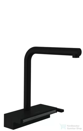 Hansgrohe AQUANO SELECT M81 2 jet 250 mosogató csaptelep kihúzható fejjel, matt fekete 73836670