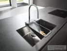 Hansgrohe AQUANO SELECT M81 3 jet 170 mosogató csaptelep kihúzható fejjel, króm 73837000
