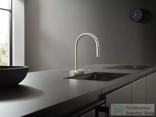 Hansgrohe AQUANO SELECT M81 3 jet 170 mosogató csaptelep kihúzható fejjel, króm 73837000