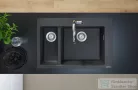 Hansgrohe Talis M51 160 mosogató csaptelep kihúzható fejjel, 2 jet, sBox, króm 73850000