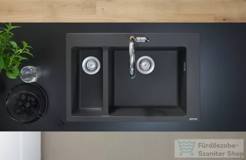 Hansgrohe Talis M51 160 mosogató csaptelep kihúzható fejjel, 2 jet, sBox, króm 73850000
