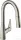 Hansgrohe Talis M51 160 mosogató csaptelep kihúzható fejjel, 2 jet, sBox, nemesacél felület 73850800