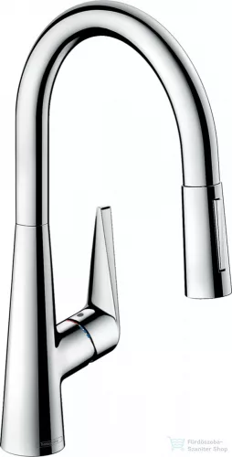 Hansgrohe TALIS M51 S-Box egykaros mosogató csaptelep 200, kihúzható zuhanyfejjel,2 jet króm 73851000