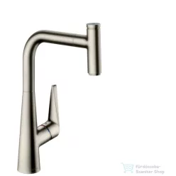  Hansgrohe TALIS Select M51 300 S-Box egykaros mosogató csaptelep kihúzható zuhanyfejjel,1 jet, rozsdamentes acél hatású 73853800