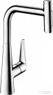 Hansgrohe TALIS M51 300 S-Box egykaros mosogató csaptelep kihúzható zuhanyfejjel,2 jet, króm 73867000