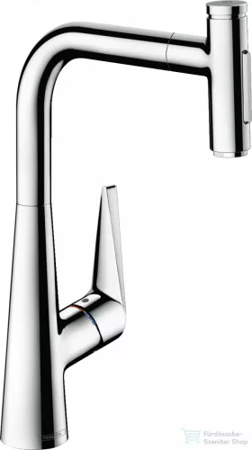 Hansgrohe TALIS M51 300 S-Box egykaros mosogató csaptelep kihúzható zuhanyfejjel,2 jet, króm 73867000