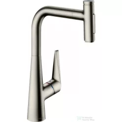   Hansgrohe TALIS M51 300 S-Box egykaros mosogató csaptelep kihúzható zuhanyfejjel,2 jet, rozsdamentes acél hatású 73867800