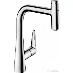   Hansgrohe TALIS Select M51 mosogató csaptelep kihúzható kifolyóval,2 jet,S-Box, króm 73868000