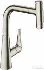 Hansgrohe TALIS Select M51 mosogató csaptelep kihúzható kifolyóval,2 jet,S-Box, nemesacél felület 73868800