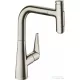 Hansgrohe TALIS Select M51 mosogató csaptelep kihúzható kifolyóval,2 jet,S-Box, nemesacél felület 73868800