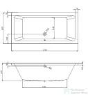 Kolpa San Elektra 170x80 fürdőkád 740660