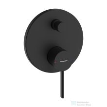   Hansgrohe ZESIS S falsík alatti kád /zuhany csaptelep belső egység nélkül, beépített biztonsági kombinációval, matt fekete 74416670